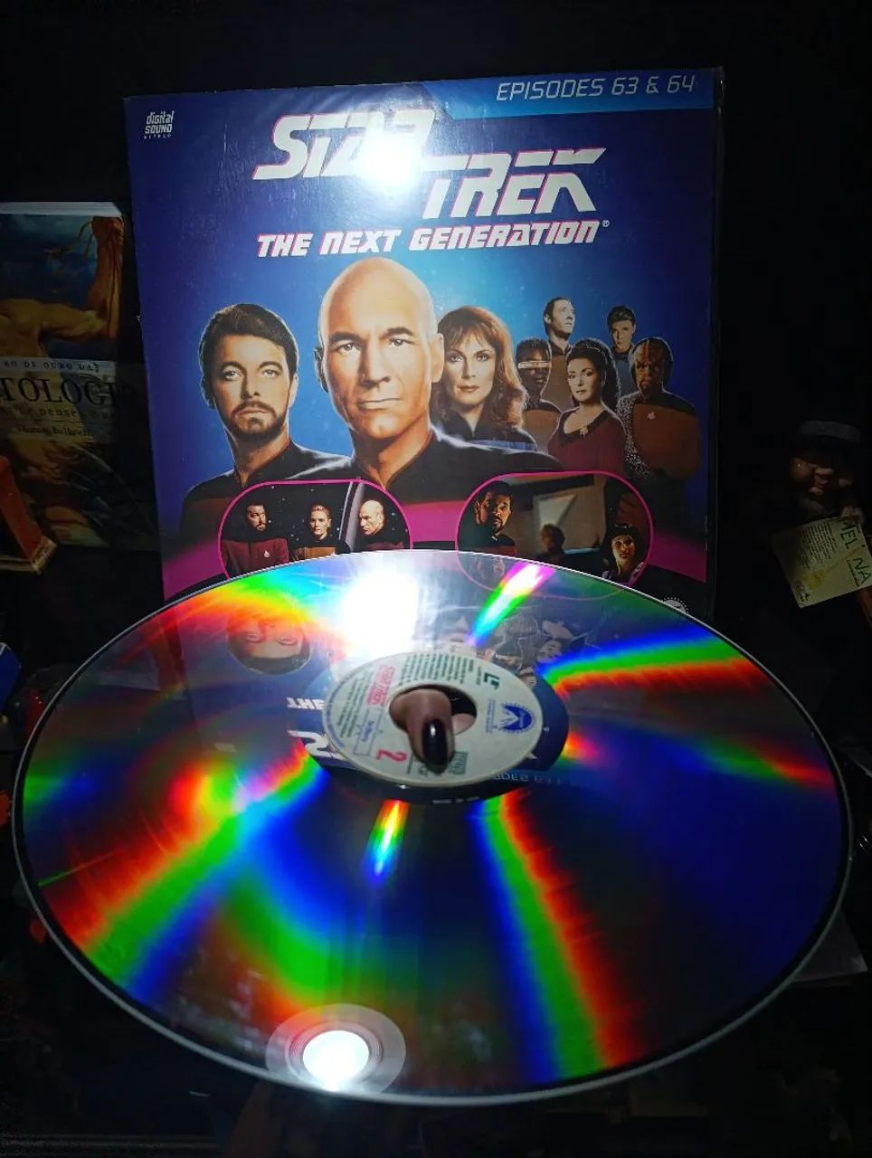 Laserdisc Star Trek The Next Generation 63 e 64