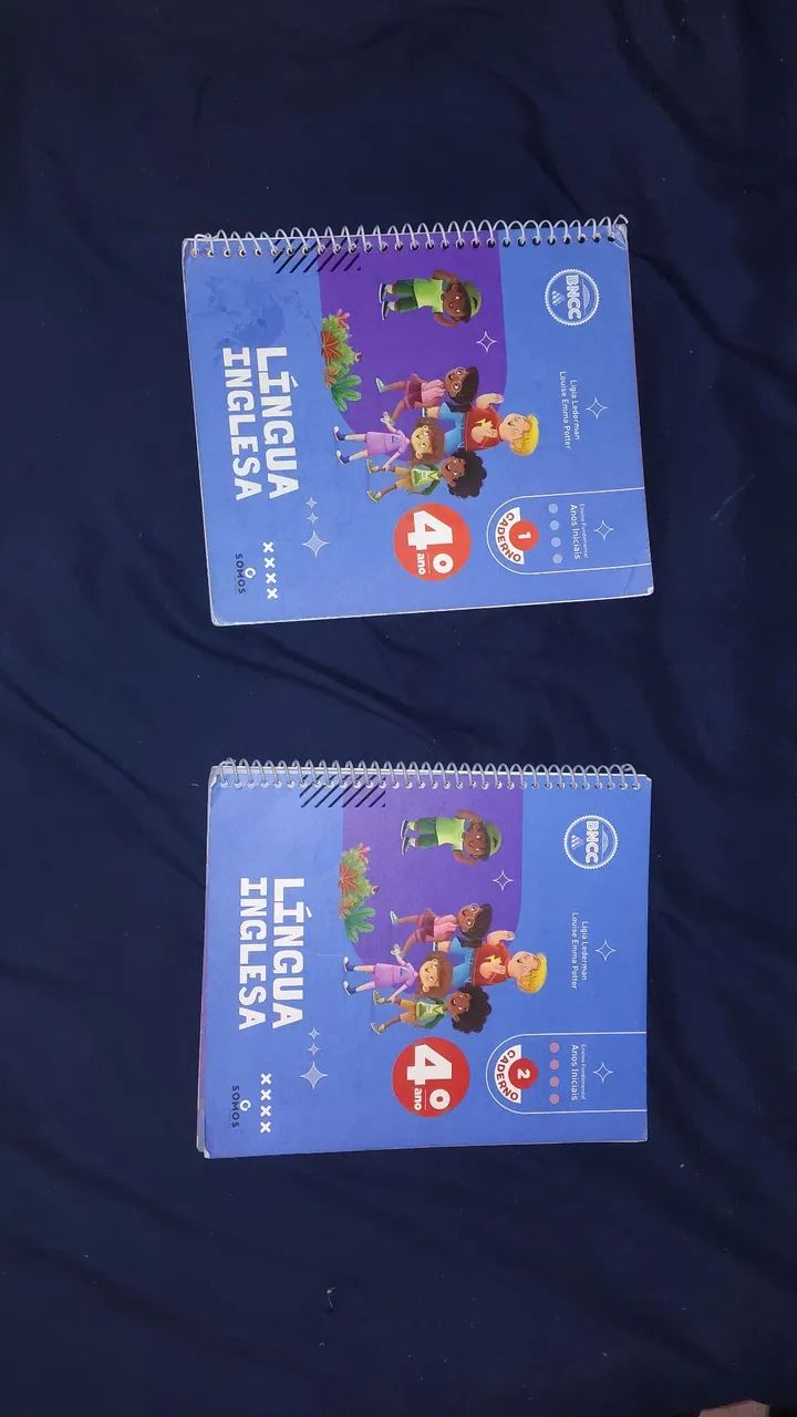 Livros da Coleção Somos, 4° ano, Sistema PH, 4 volumes (12 livros) + 2 cadernos de inglês - Foto 6