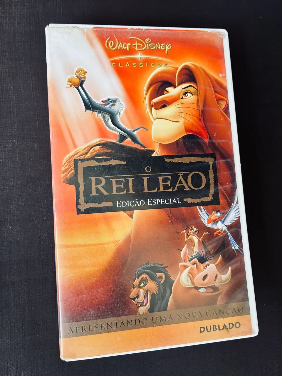 6 fitas cassetes da Disney