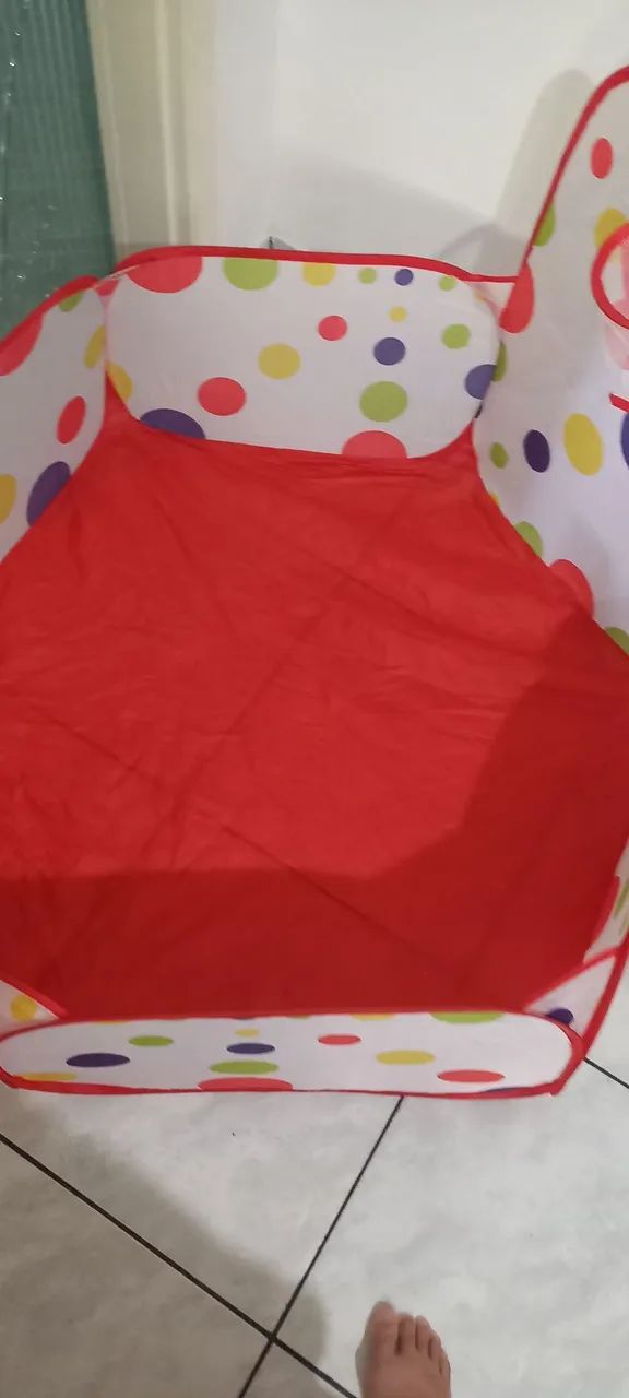 Piscina de bolinha com cesta - Foto 3