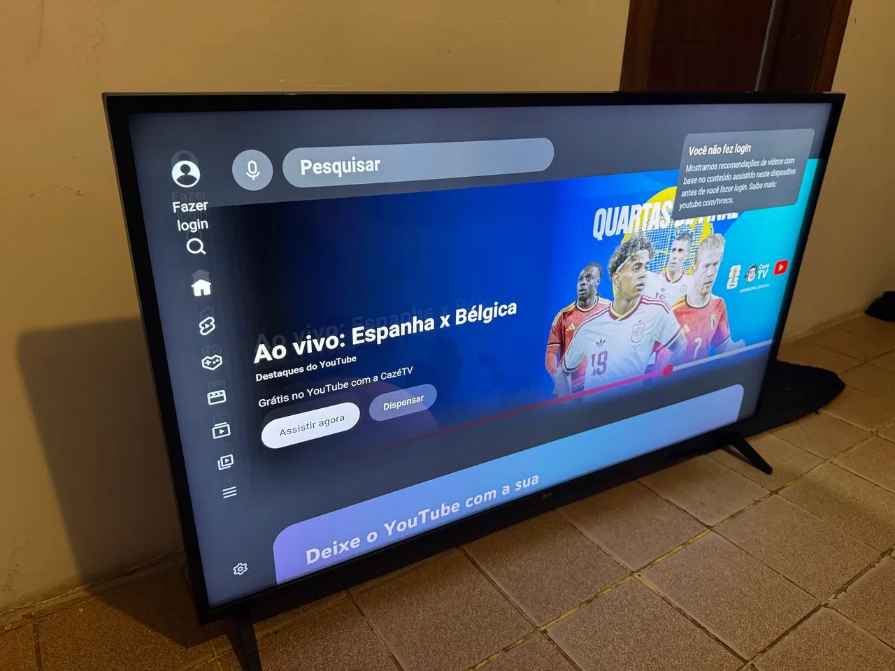 Vendo smart Tv LG 50 polegadas 4k zera