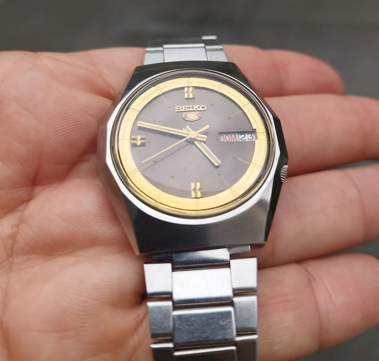 Relógio Seiko 5 Automático Vintage  - Foto 4