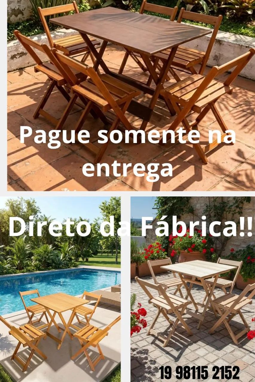 Mesas para bares ,restaurantes e lazer