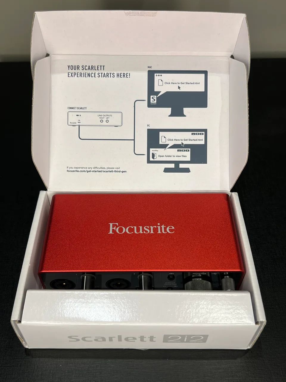 Focusrite Scarlett 2i2 (3ª geração) Interface de áudio - Foto 5