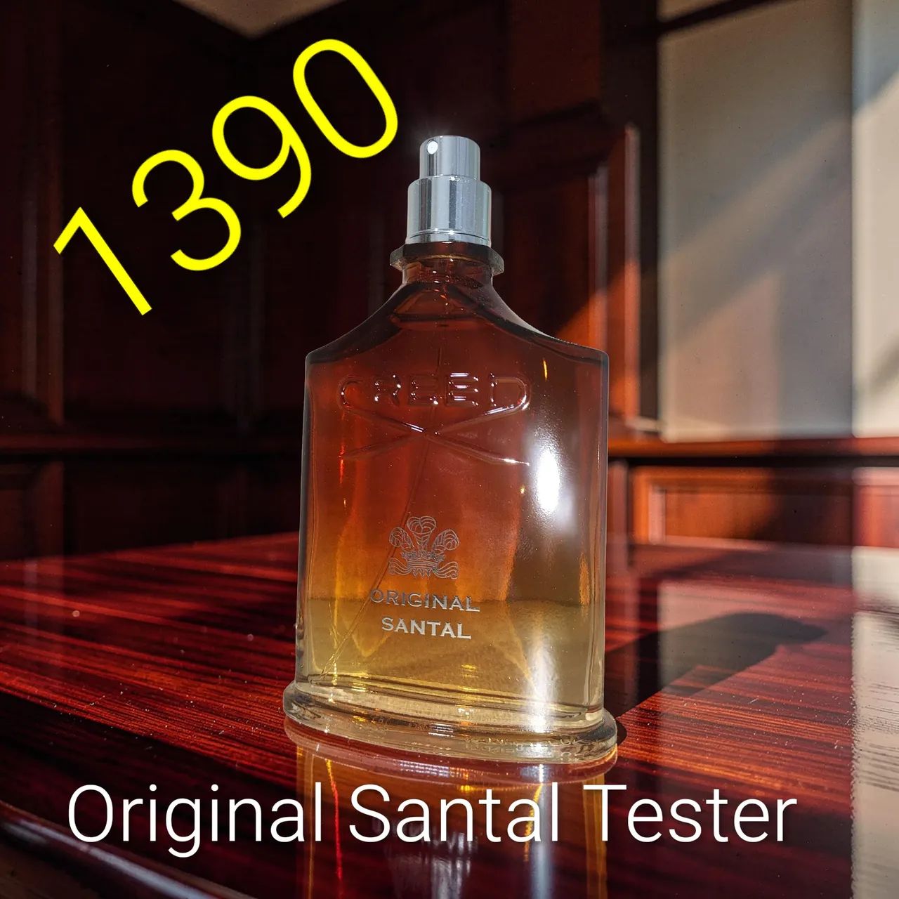 Perfume Creed Original Santal 100ml Tester sem tampa 