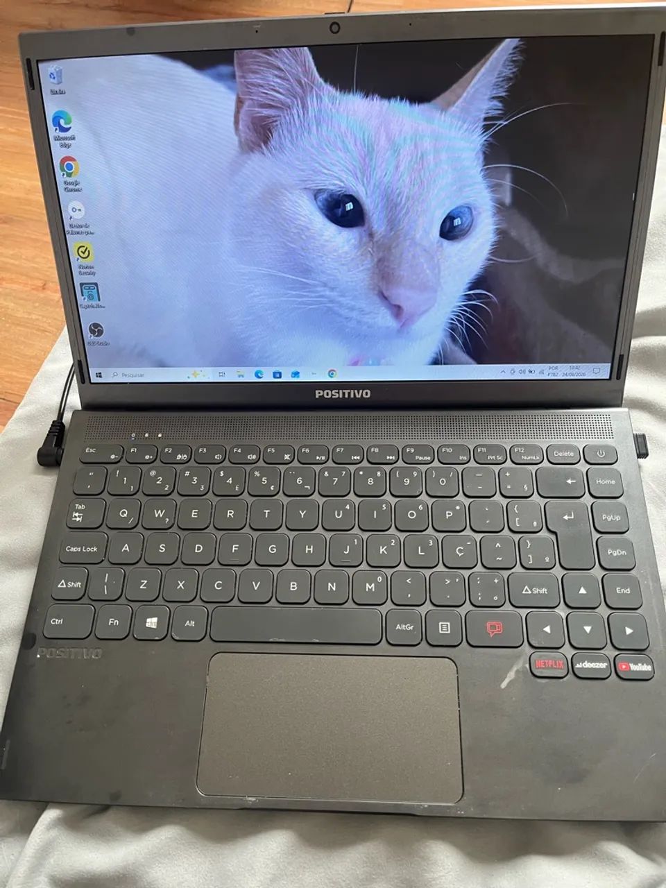 Notebook positivo Motion gray 128 gb