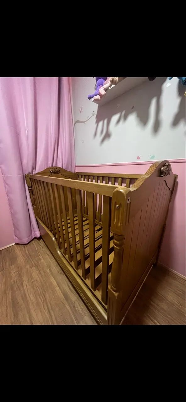 Kit guarda roupa e berço 