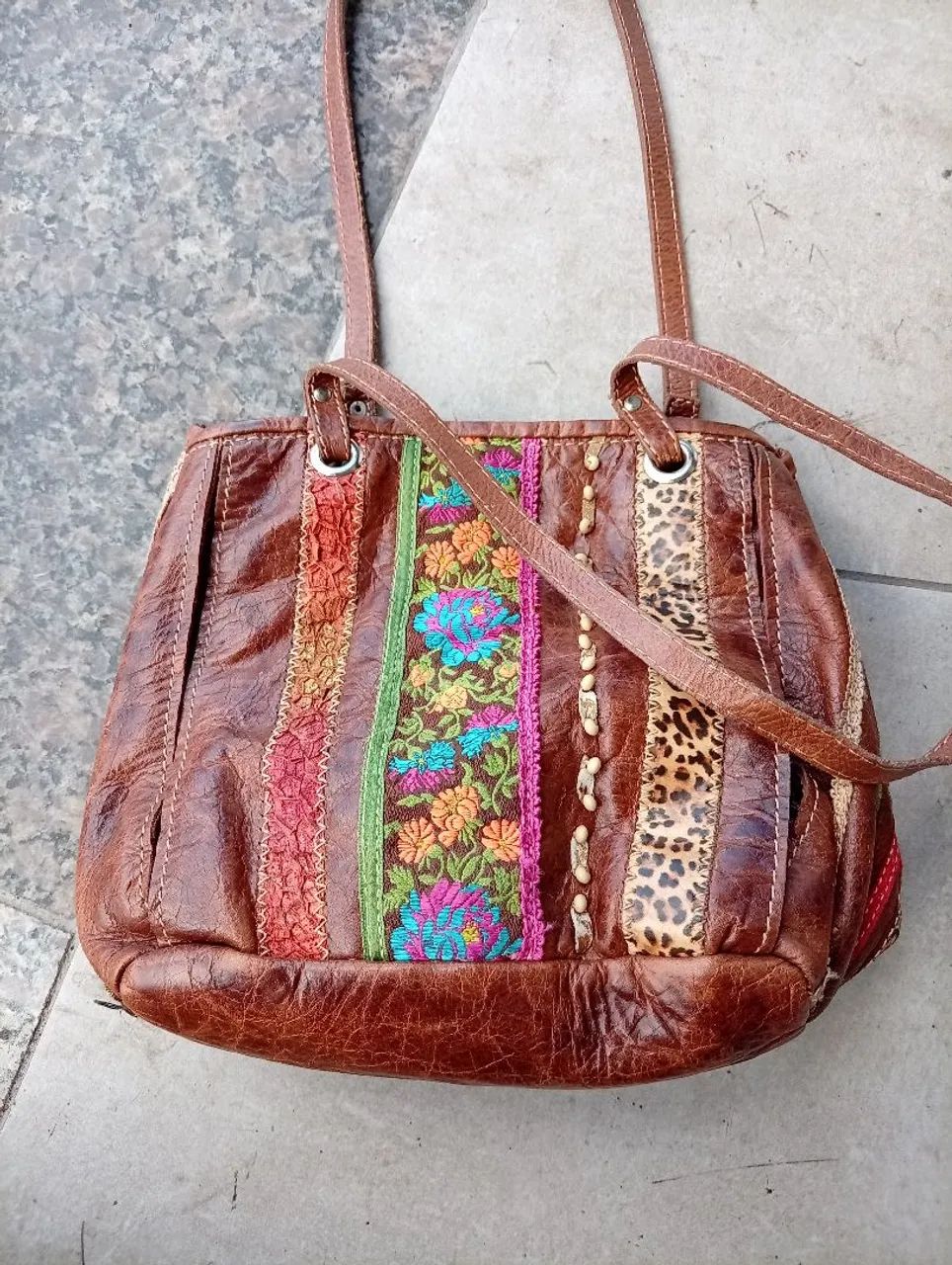 Bolsa de couro da spatifilus 120,00 - Foto 3