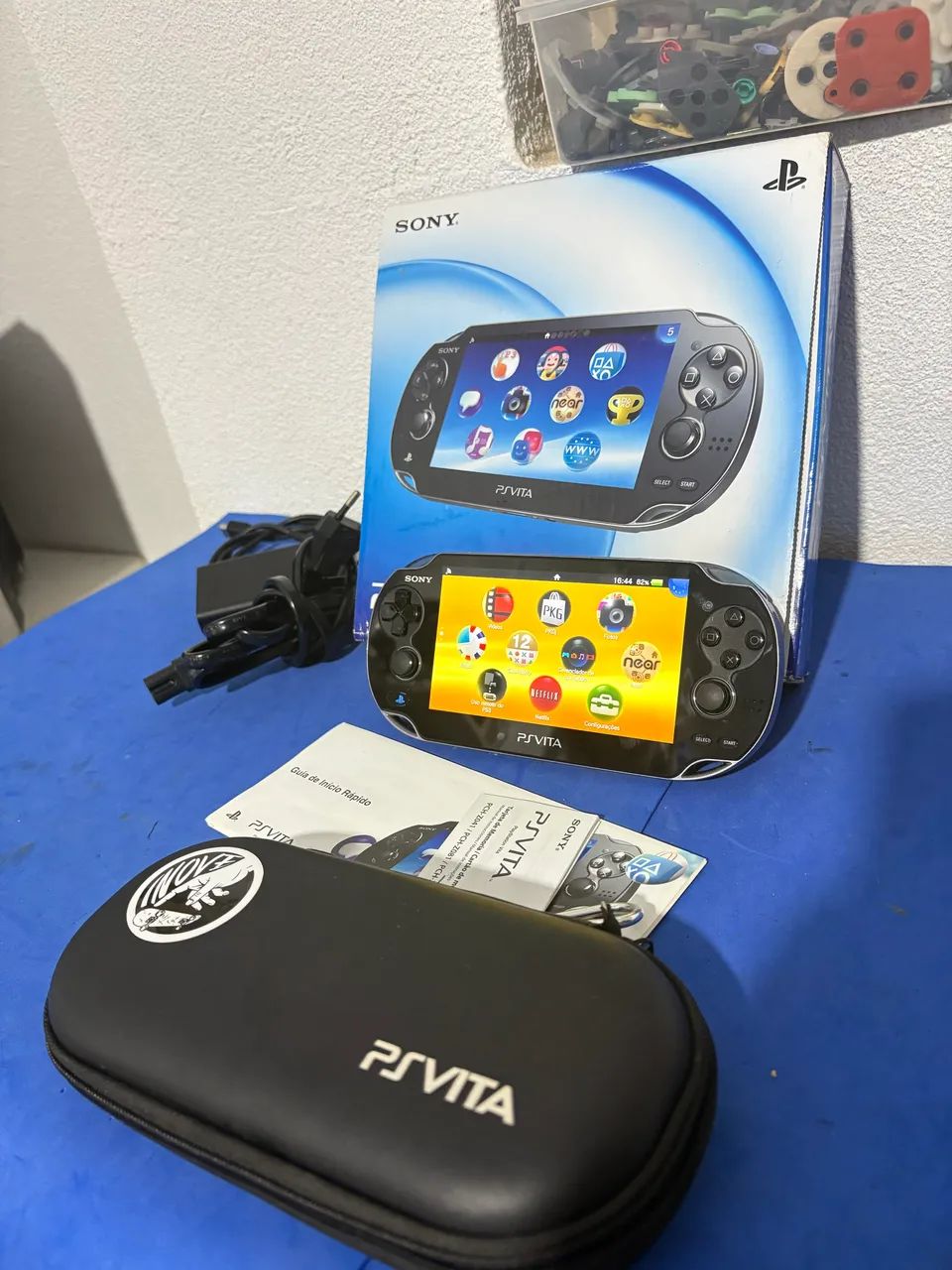 Console psvita ps vita com caixa 128 GB