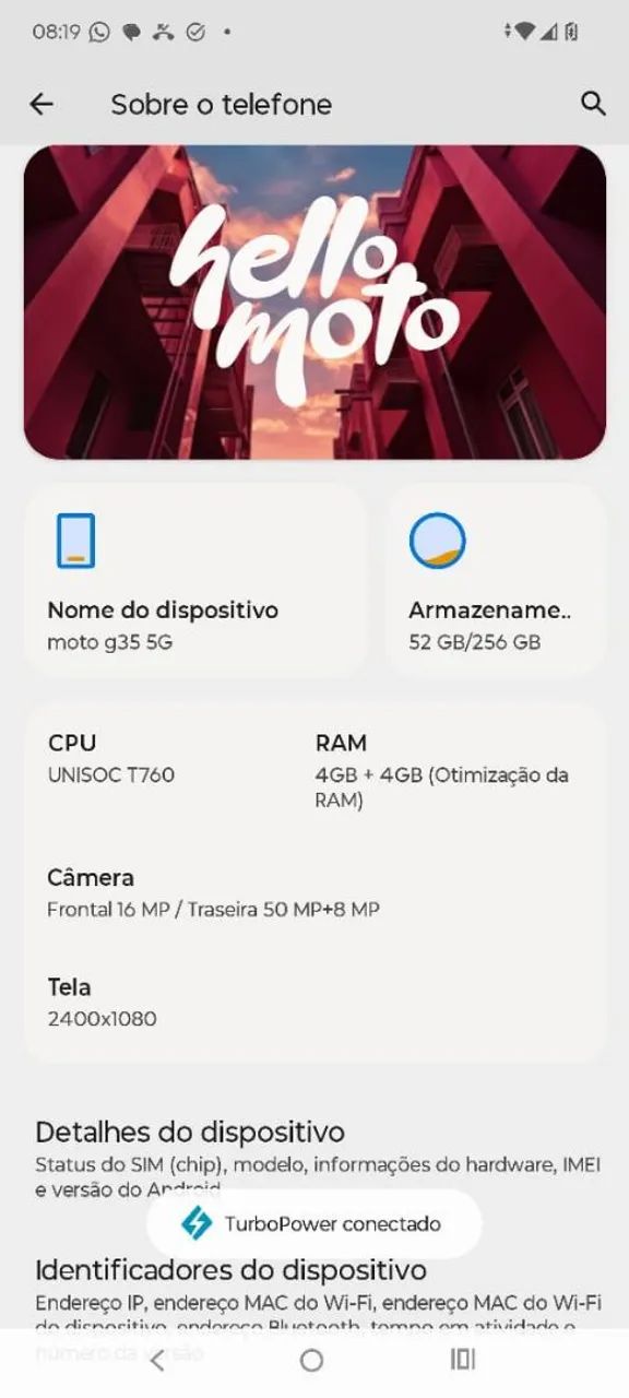 Moto G35 256GB Perfeito! - Foto 5
