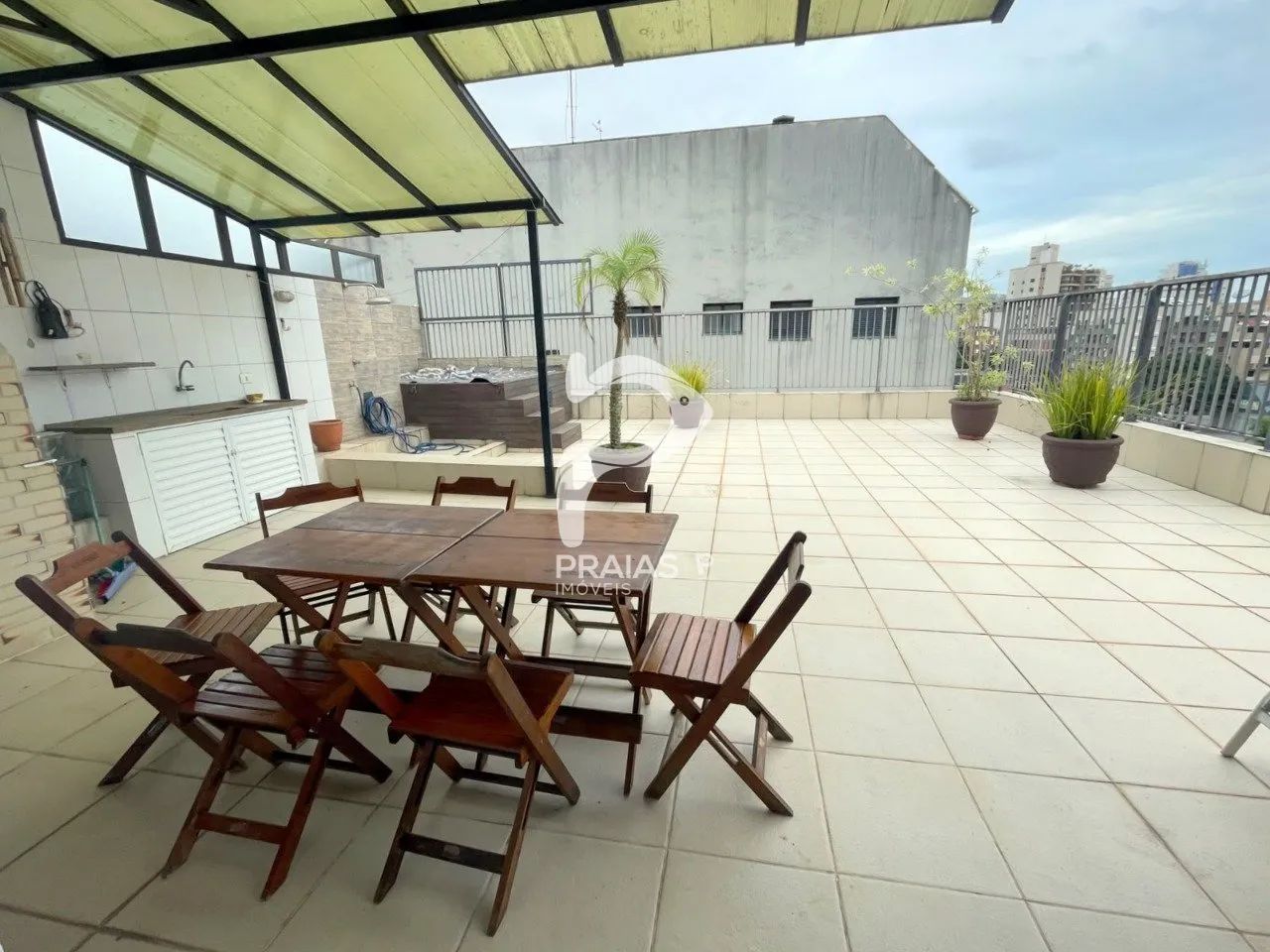 Cobertura mobiliada, 3 dormitórios, Enseada, Guarujá - Foto 4