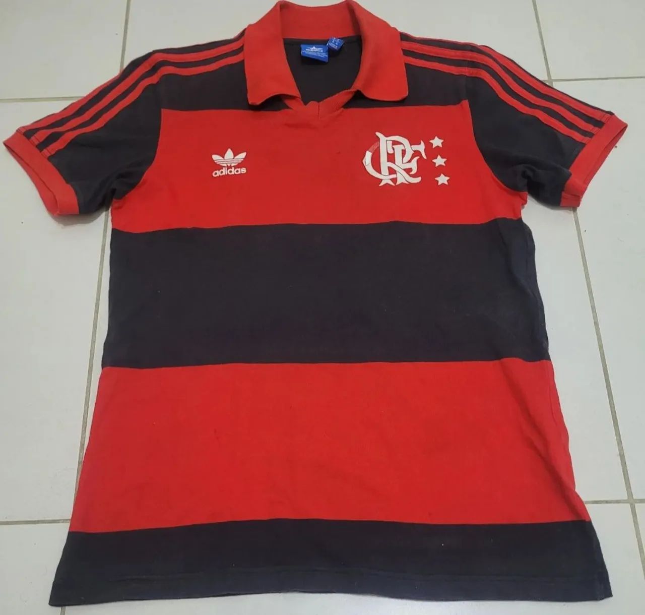 Camisa Originals Adidas Flamengo anos 80 Zico # 10 tam. M - Roupas