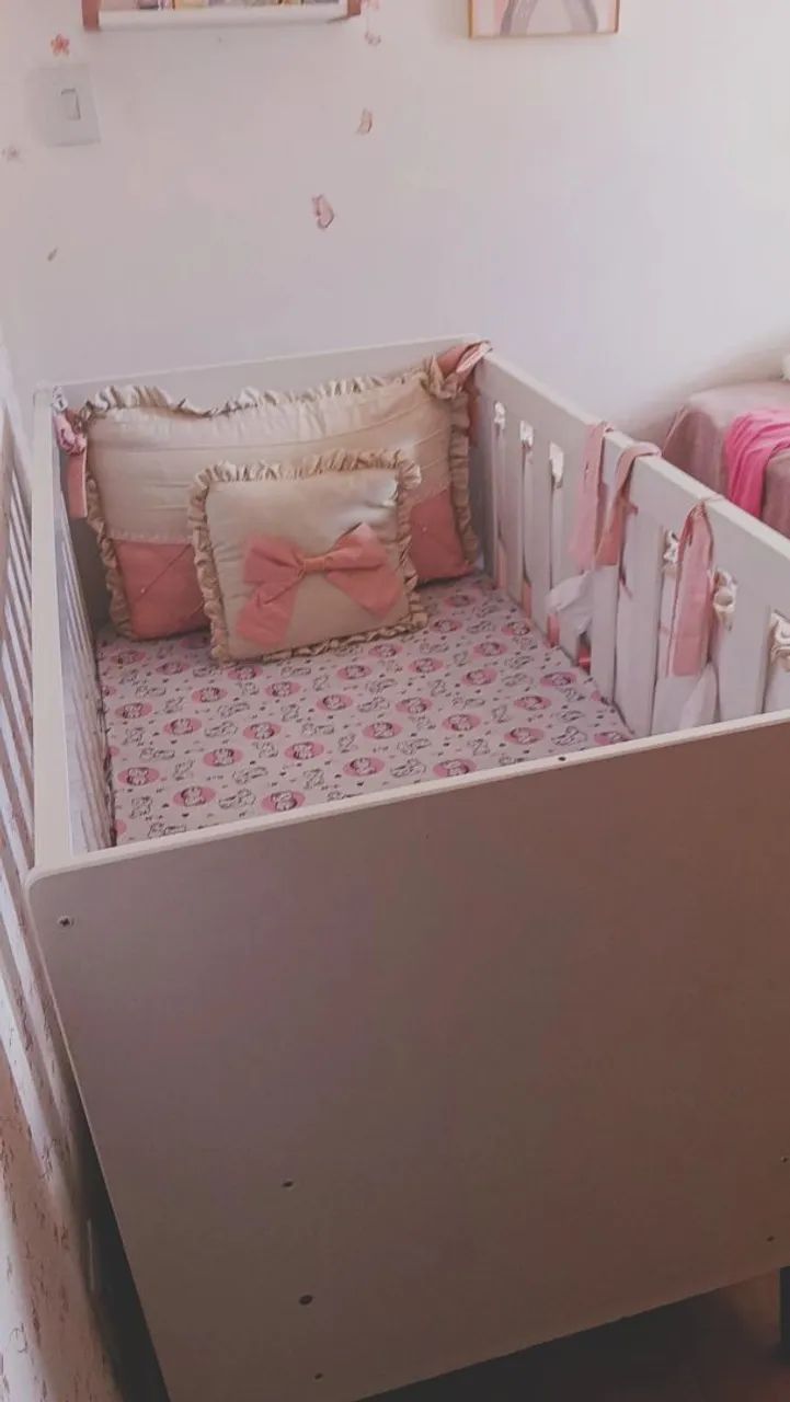 Vende se berço semi novo  - Foto 2