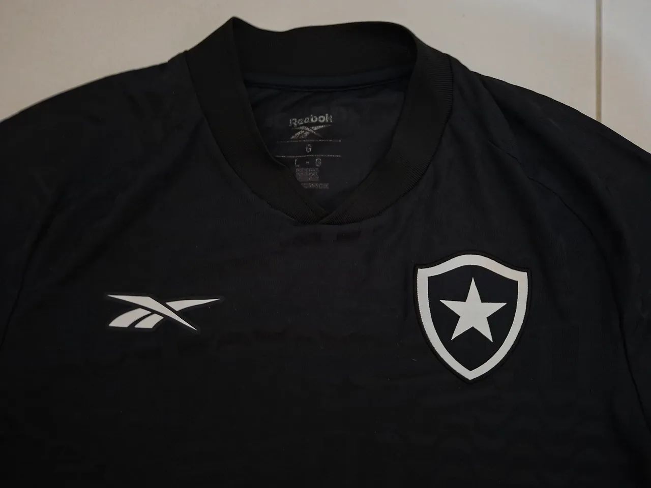Camisa Botafogo preta Reebok #7 tam. G - Foto 3