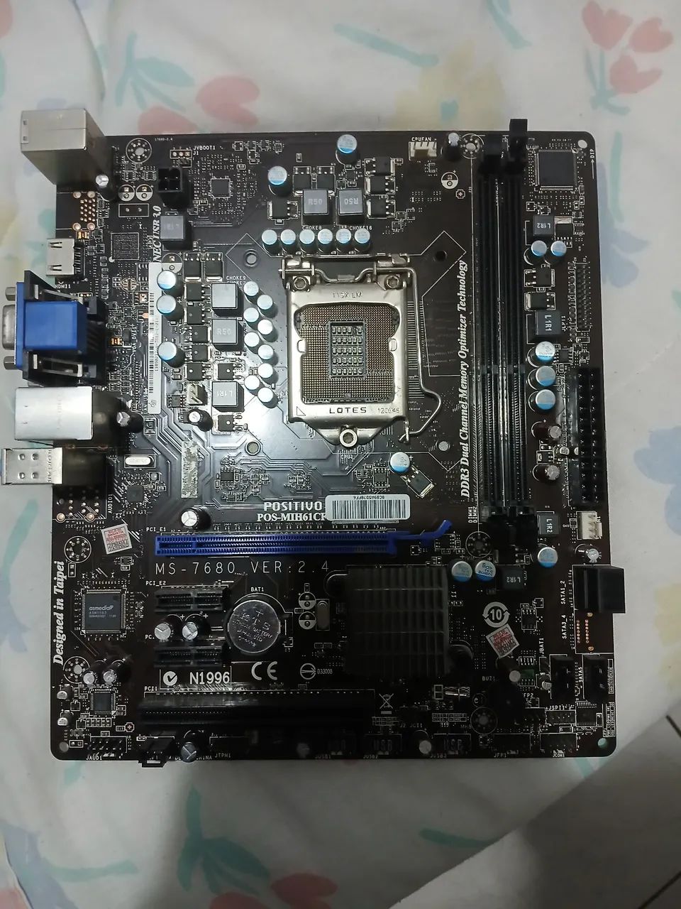 Vendo placa mãe pos-MHI61CF