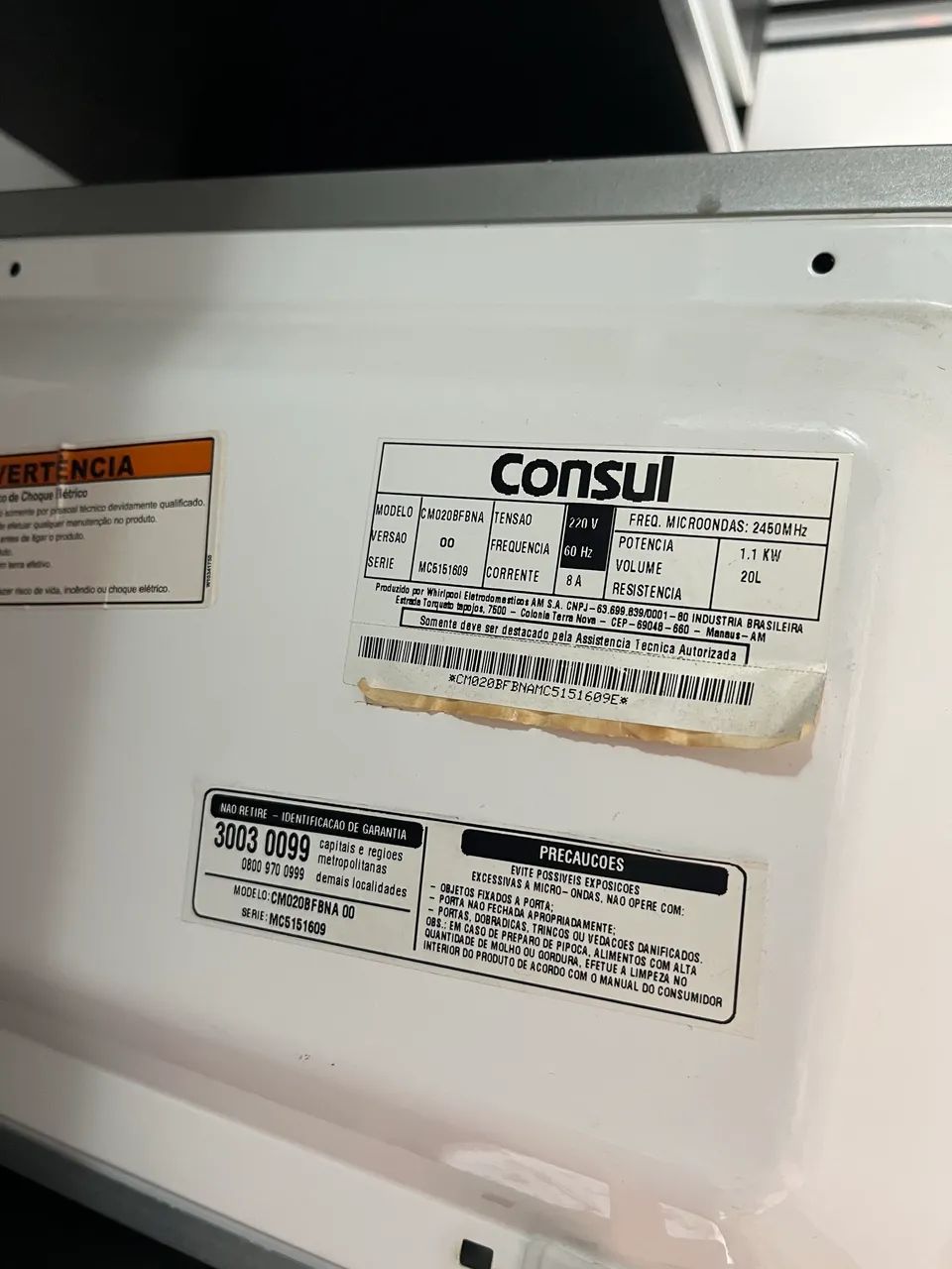 Microondas Cônsul 220 V  - Foto 2