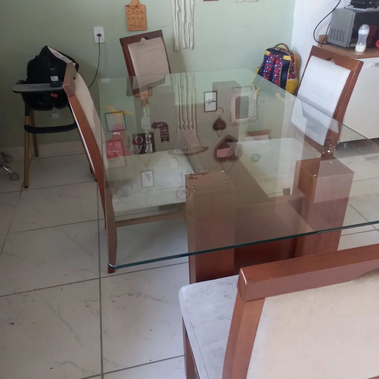 Mesa de jantar 6 lugares