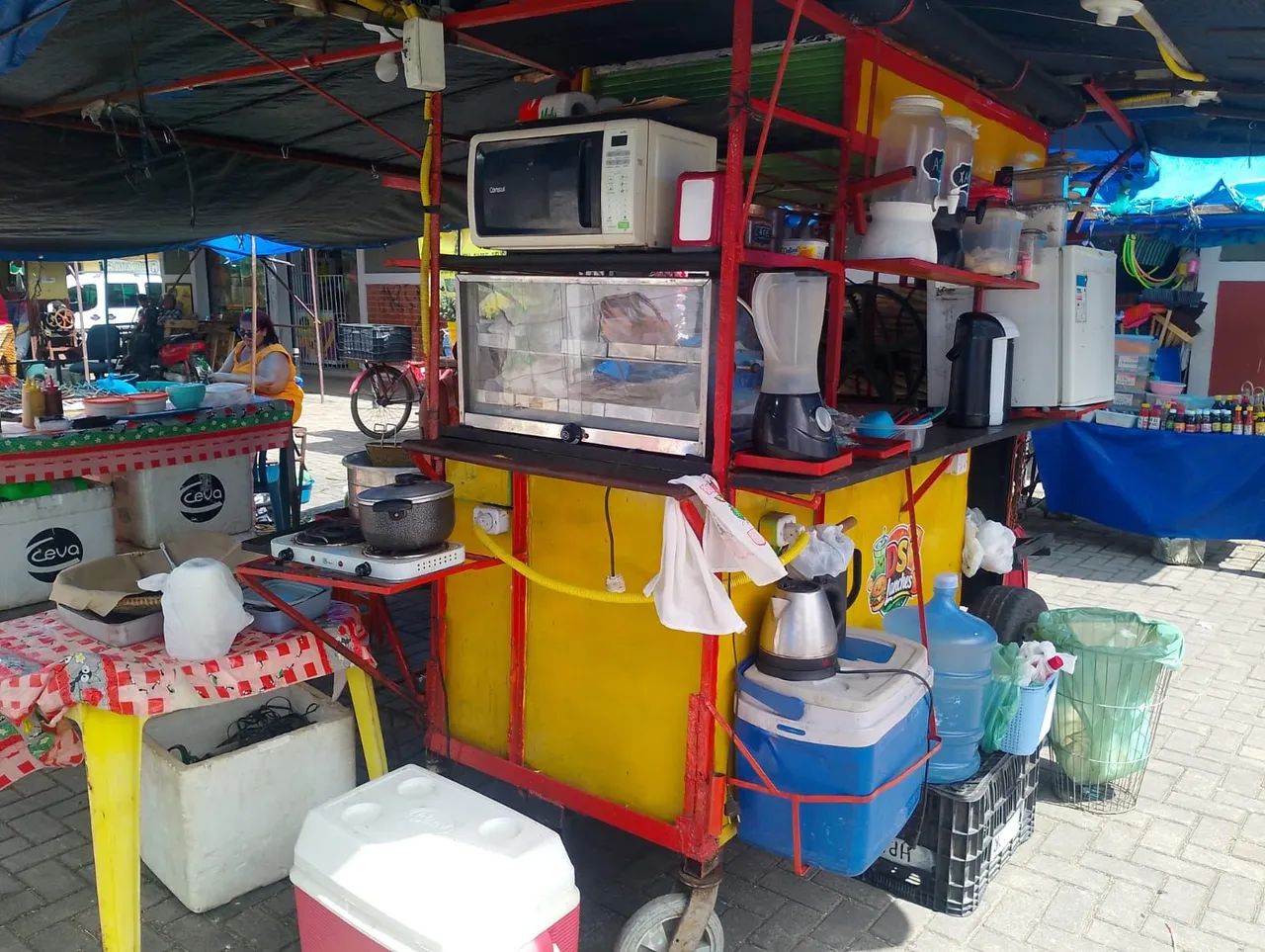Carrocinha de lanche completa  - Foto 2
