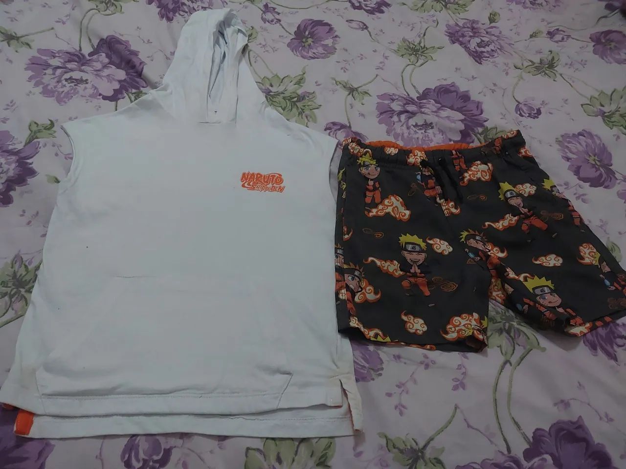Conjunto Shorts e camisa
