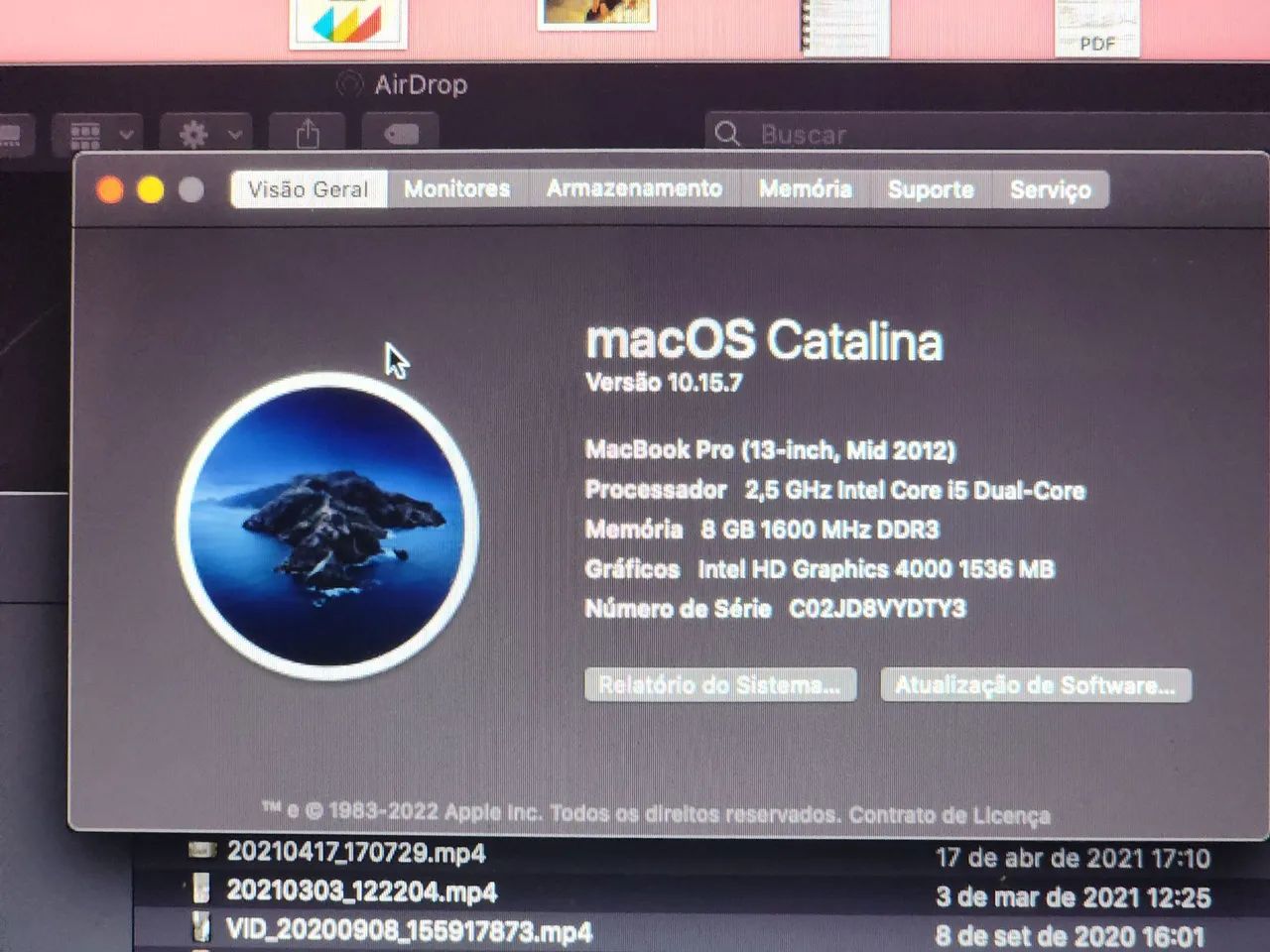 MacBook Pro 13 pol. 2012 - Intel i5 | 8GB RAM | 256gb SSD | macOS MacBook Pro 13 pol. 2012 - Intel i5 | 8GB RAM | 256gb SSD | macOS