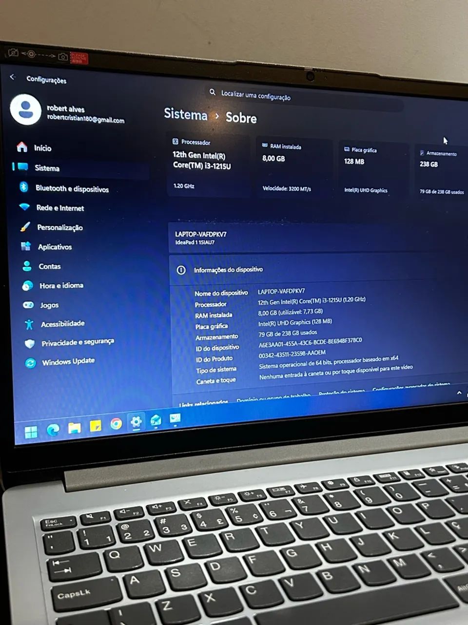 NOTEBOOK LENOVO PRONTO PARA USO - Foto 5
