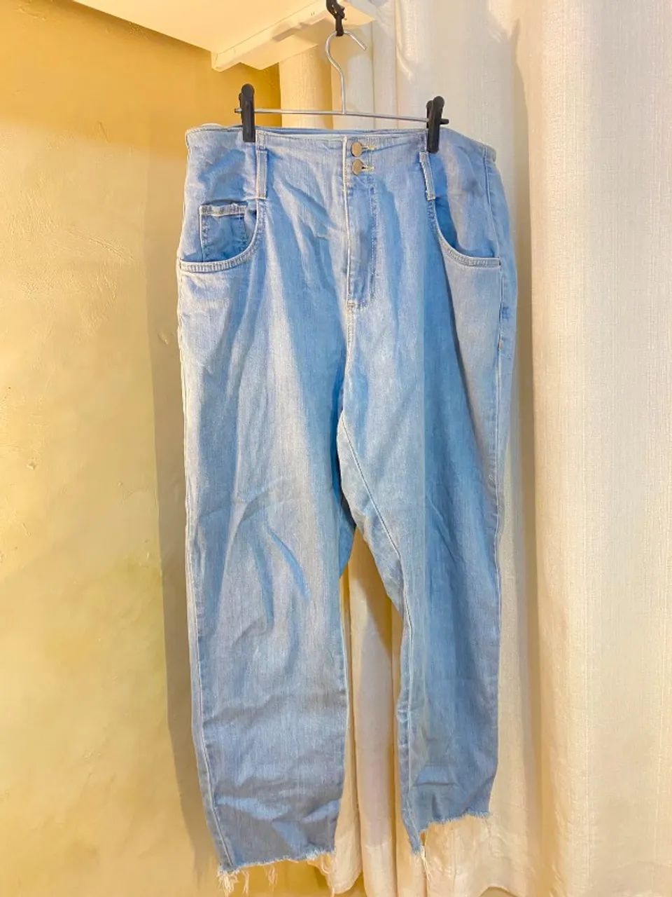 calça jeans claro 42