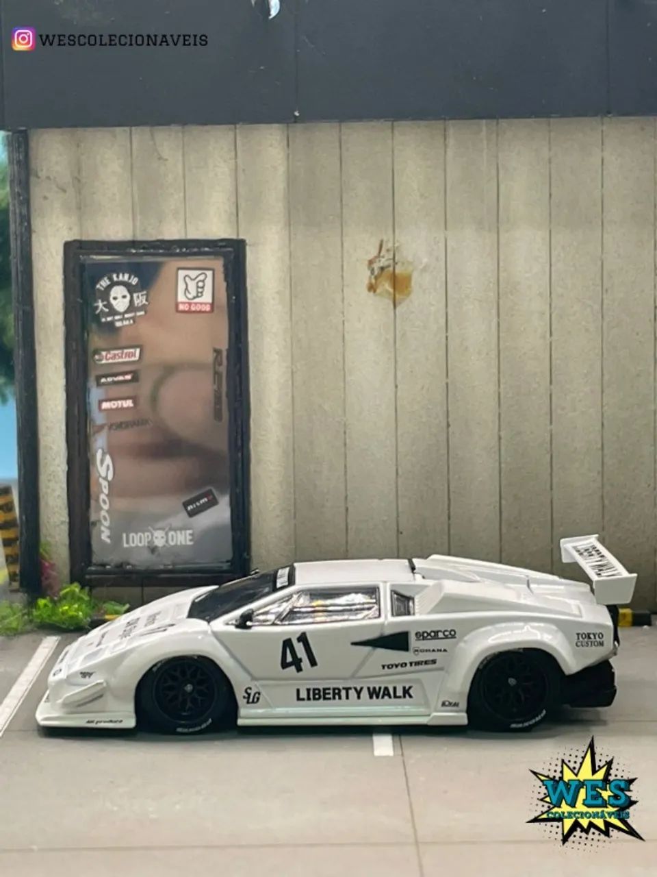 Mini GT Lamborghini Countach LB-WORKS - Foto 5