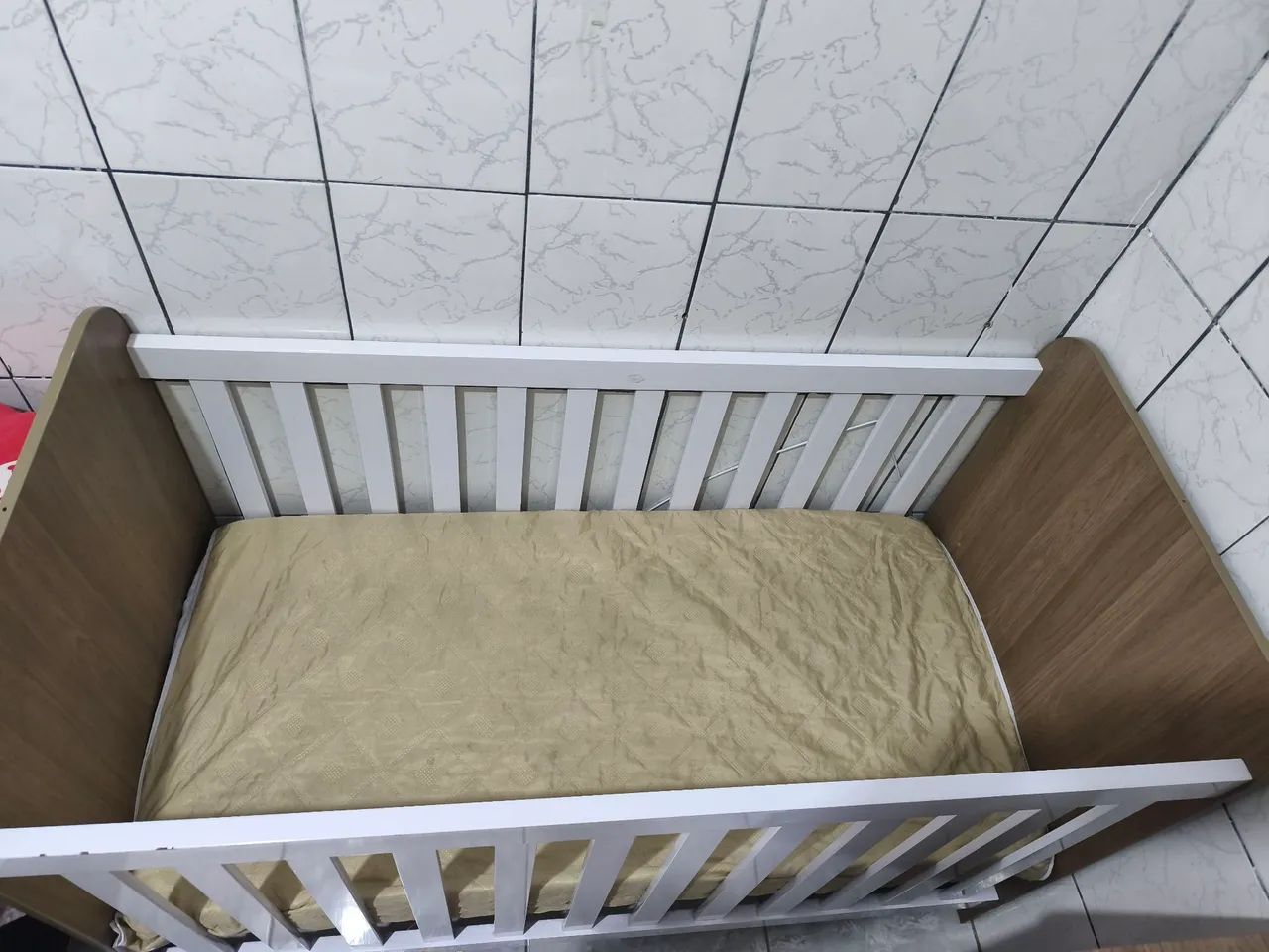 BERÇO INFANTIL - POUQUÍSSIMO USADO - Foto 5