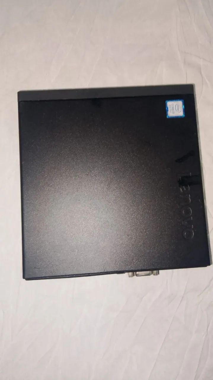 Mini Pc Lenovo i3 core. 8 memória RAM, SSD 256g, monitor e acessórios. - Foto 4