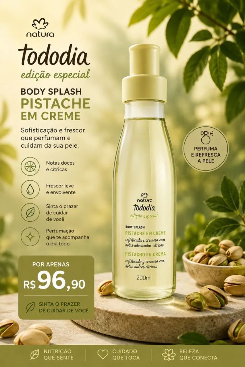Body Splash pistache 