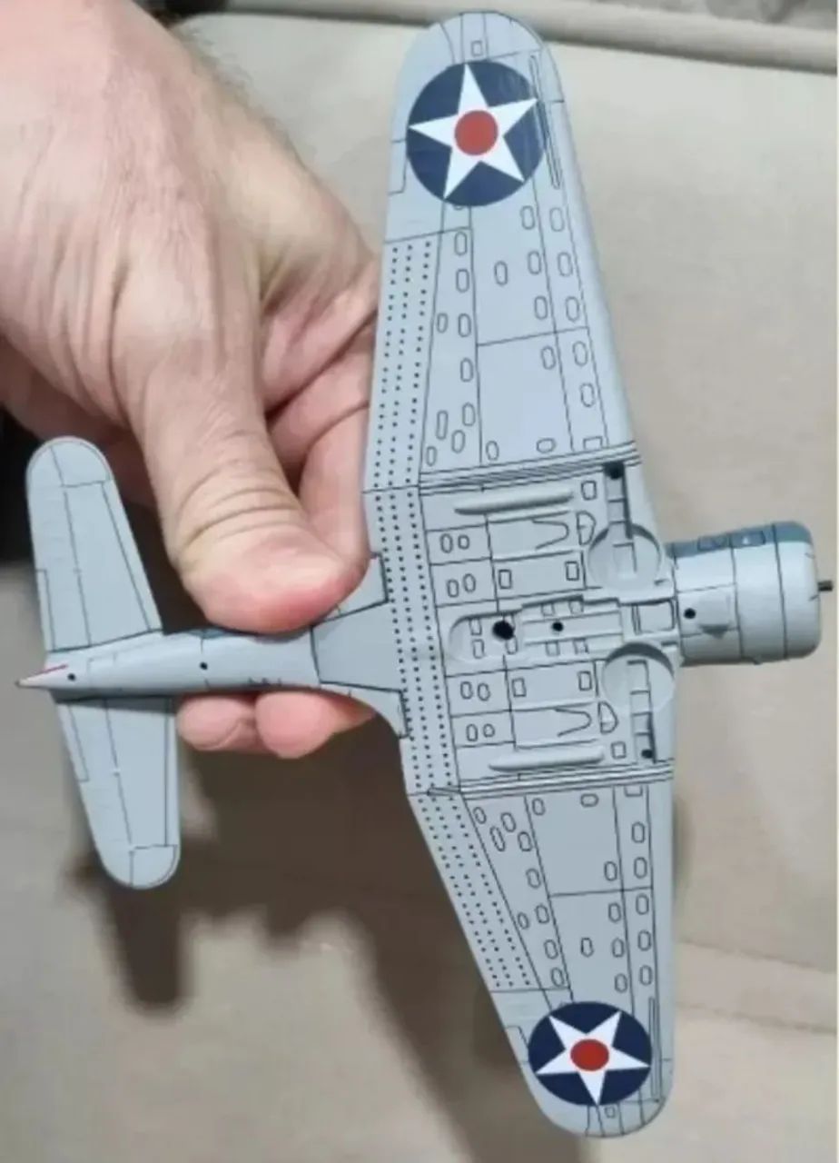 Avião Segunda Guerra Douglas Sbd-3 Dauntless 1:72 - Foto 3