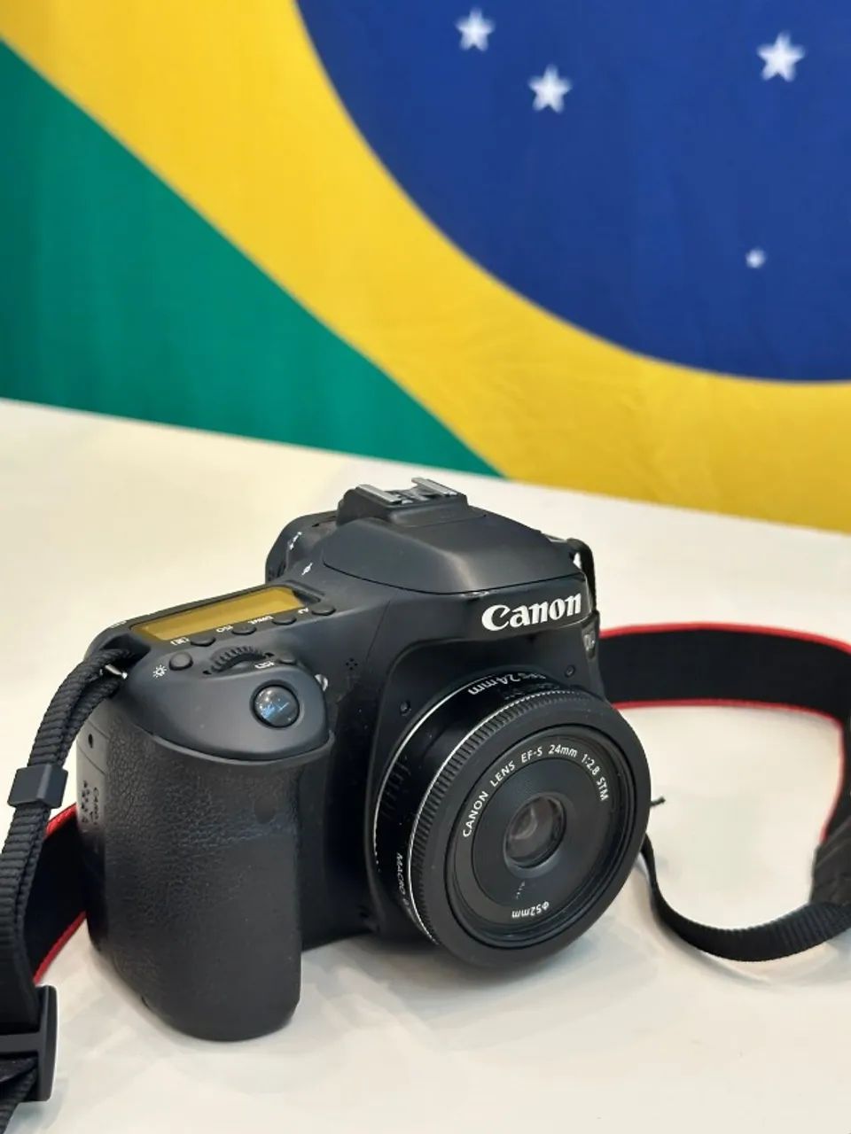 Camera Canon 80D com lente 24mm - Foto 4