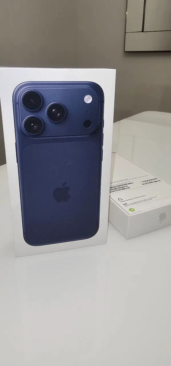 iPhone 17 PRO 256gb (lacrado na caixa) - Tenho 2: Azul e Branco - Foto 3
