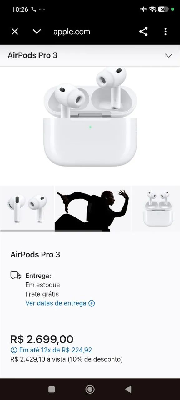 AirPods Pro 3 Model A3065 A3122 - Foto 3