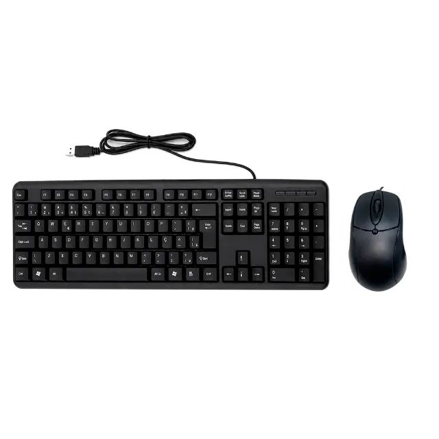 Kit Teclado e Mouse USB ABNT2 para Computador KB110 M365 - Foto 4