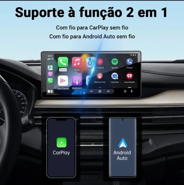 ADAPTADOR CARPLAY SEM FIO  - Foto 3
