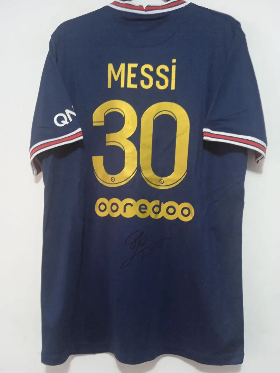 Camisa PSG Asian Tour #30 Messi Autografada Certificada - Roupas