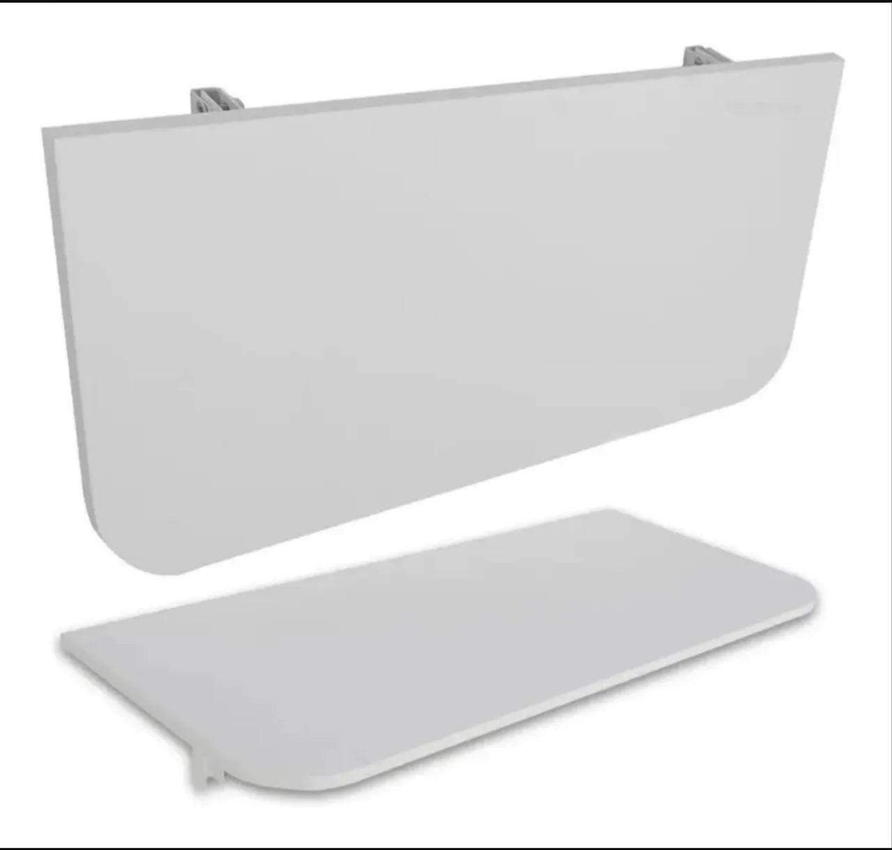 Mesa dobrável de parede branca MDF