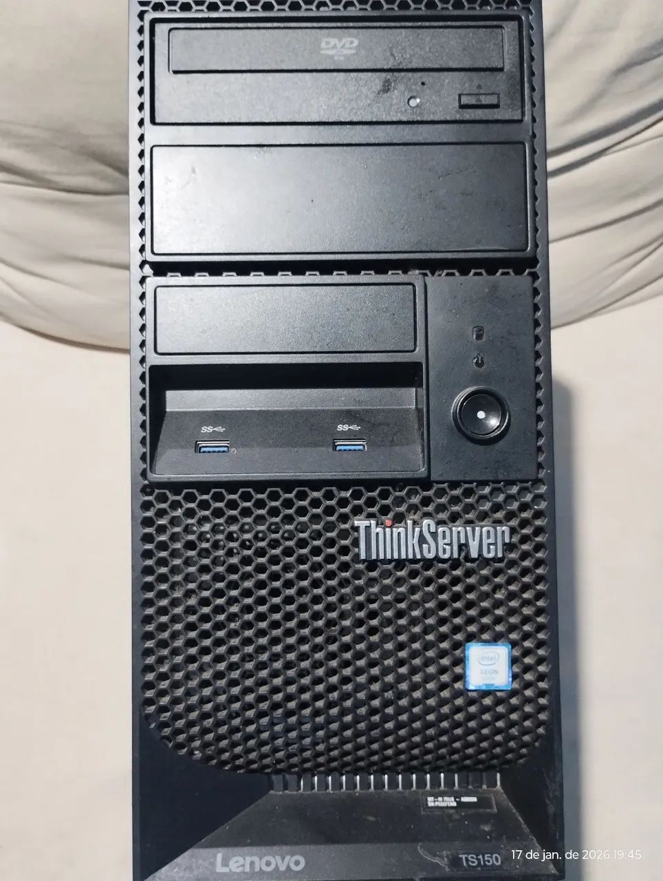 Servidor levovo ts 150 windows server instalado processador xeon e3 1225