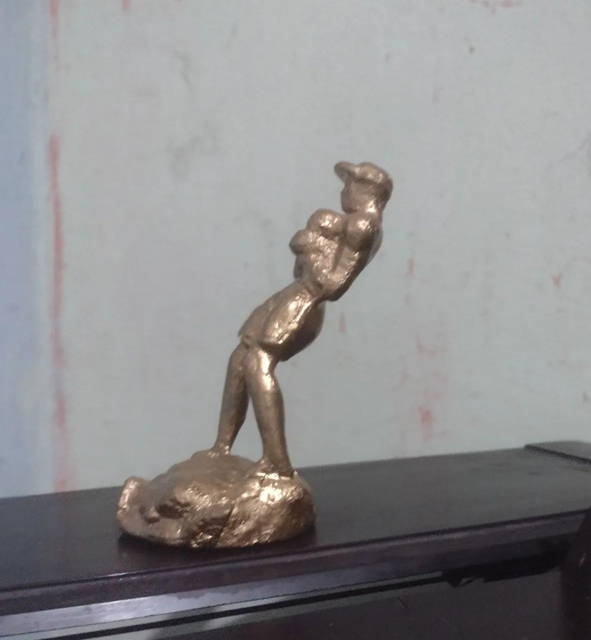 Estatueta de lutador de boxe esquivando - Foto 2