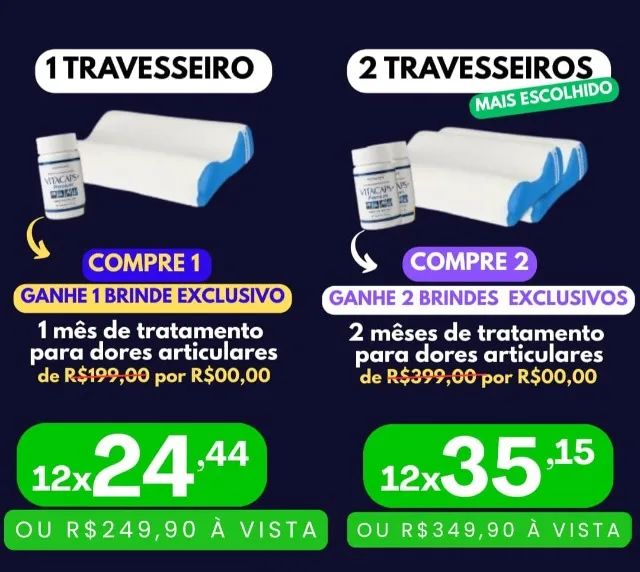 Travesseiro Ortopédico Revitta  - Foto 2