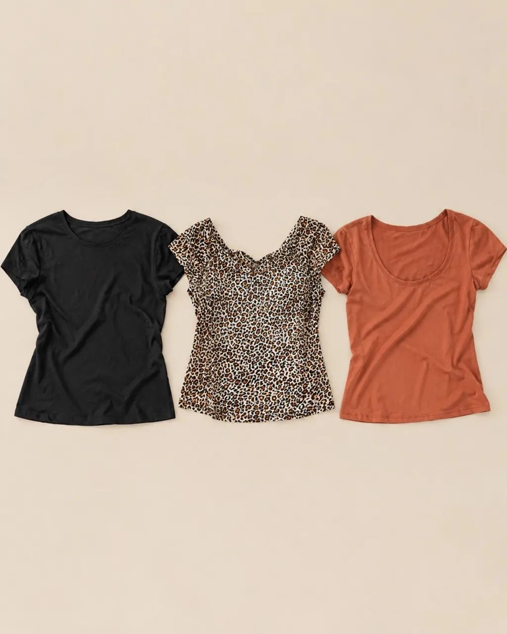 Kit 3 Blusas da Shein 