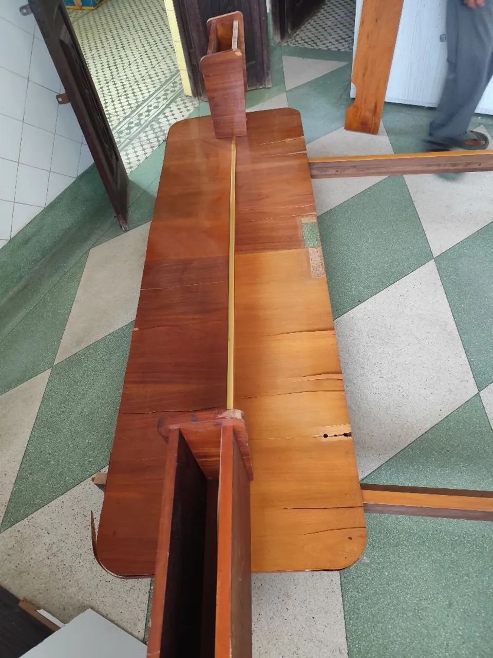 CONJUNTO CIMO cama de casal e cômoda penteadeira  - Foto 4