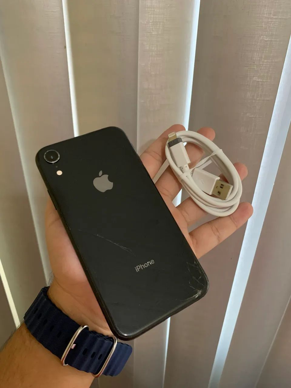 iPhone XR Black 256 GB - Foto 3