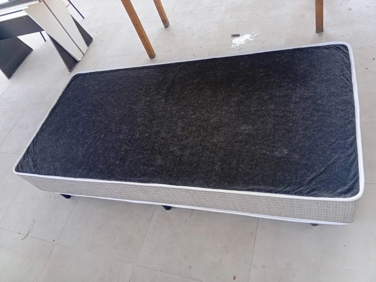 Cama Box de Solteiro Dabe Orion + Colchão - Foto 4