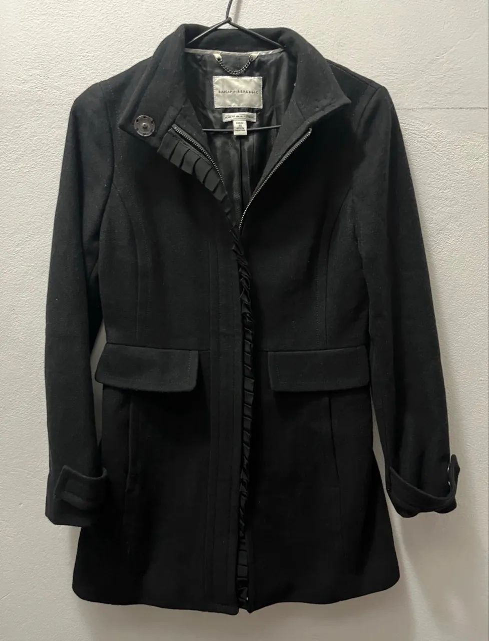 Casaco preto Banana Republic