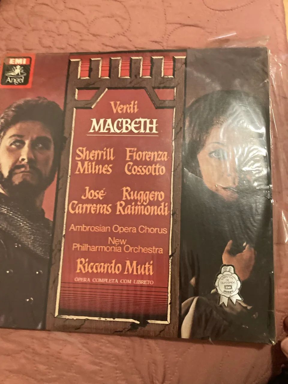 Lote LPs de Ópera e Música Clássica - Pavarotti, Verdi, Puccini e Schubert (Com Libretos) - Foto 2