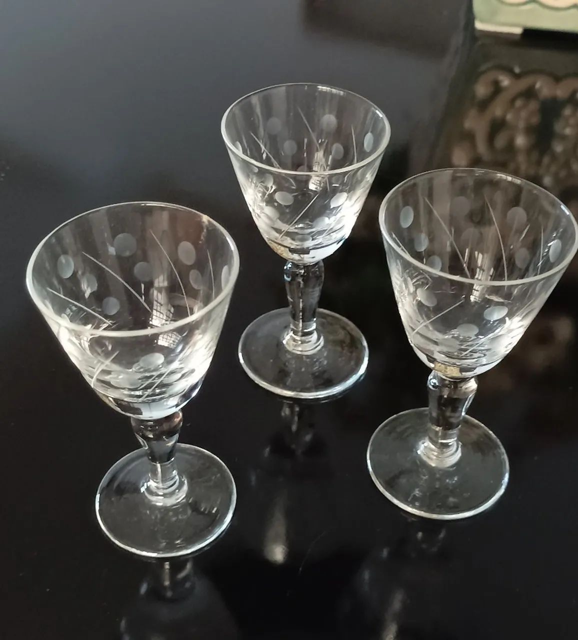 Cálice de licor vintage  - Foto 2