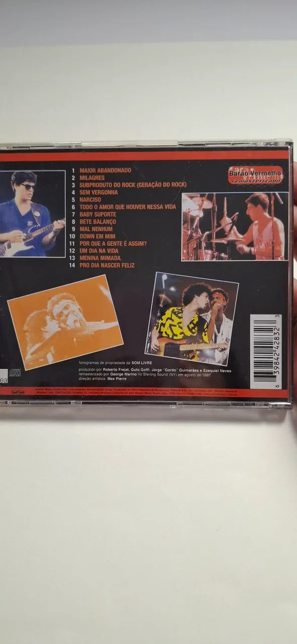 CD Barão Vermelho Ao vivo - Foto 4