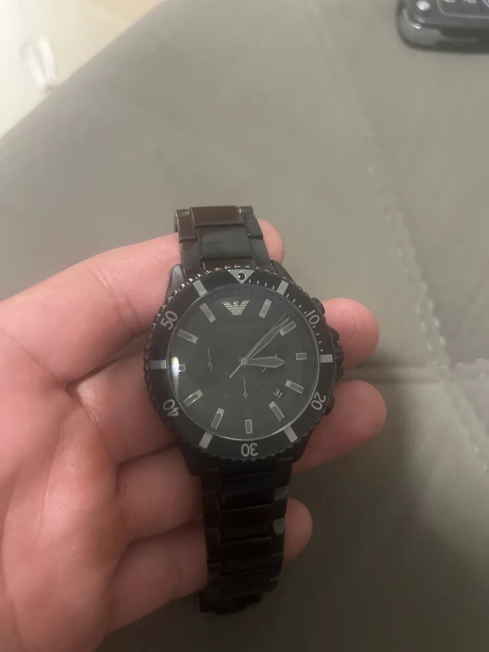 Relógio Armani pouco usado